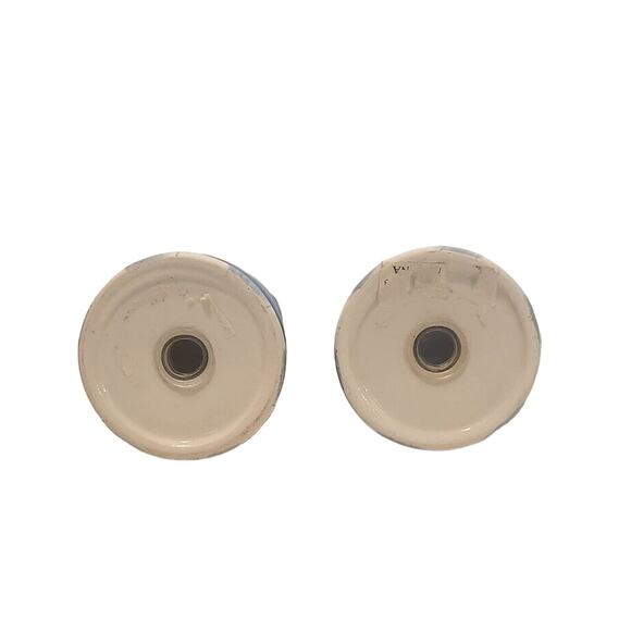 Country Blue Cherry with Handles Vintage Salt and Pepper Shakers - Picture 6 of 6